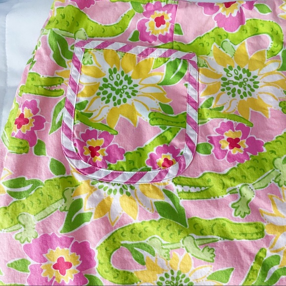 Lilly Pulitzer Croc Monsieur Alligator Skirt - Picture 2 of 5